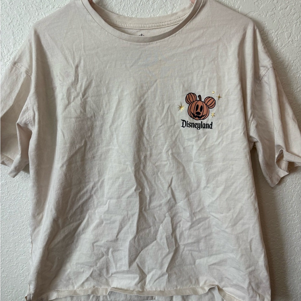 Disneyland Cream Short Sleeve Tee